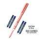 Hauser Inx XO Liquid Ink Fountain Pen Blister Pack, Blue Ink, Pack of 3