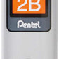 Pentel Ain Stein 0.3mm 2B Mechanical Pencil Lead, Pack of 15 (C273-2B)