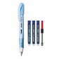 Hauser Inx Grip-it Fountain Pen, Blue Ink, Pack of 2