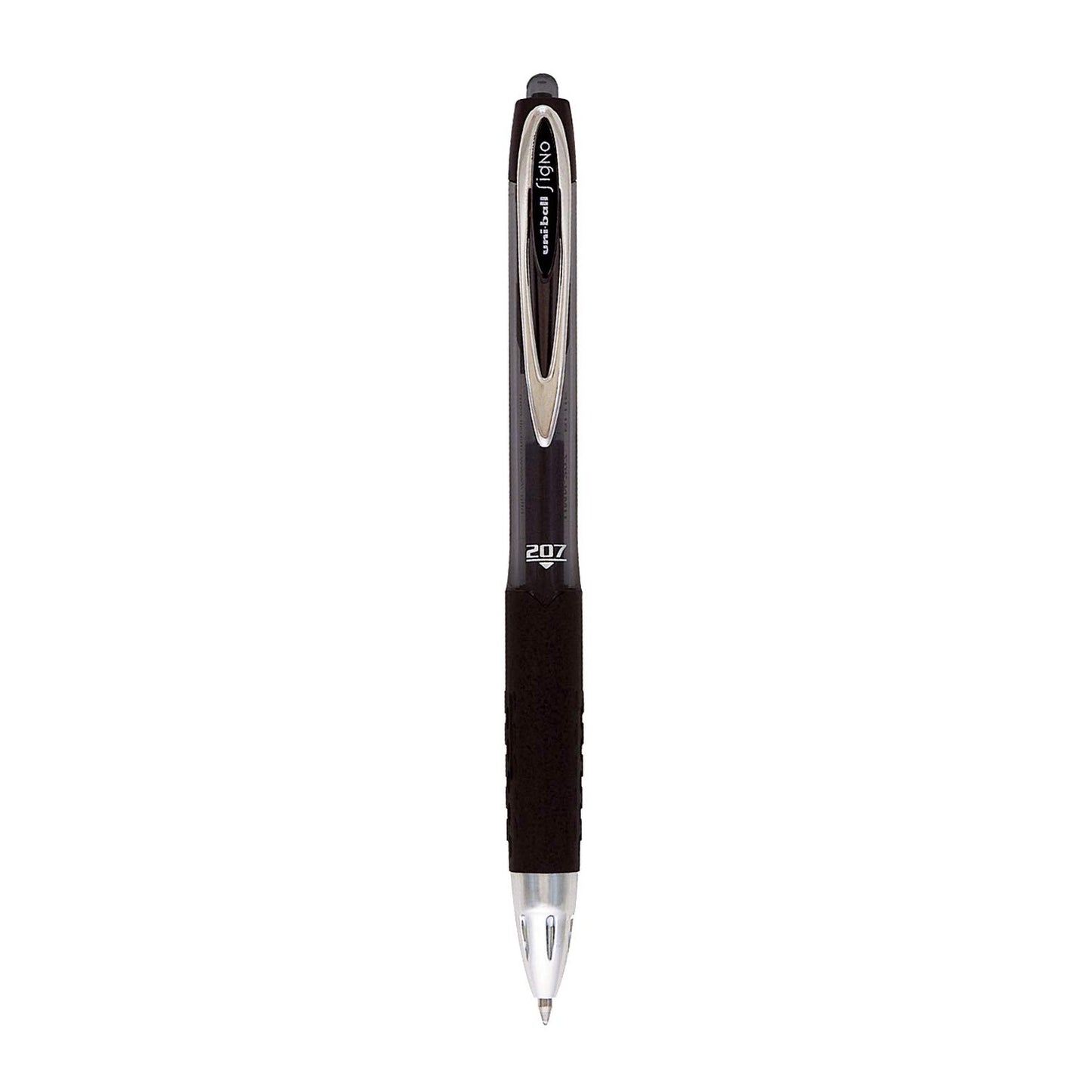 uni-ball Signo UMN207 0.7mm Retractable Gel Pen, Black Ink, Pack of 1