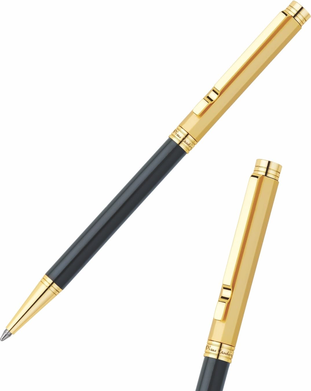 Pierre Cardin Golden Era Exclusive Metal Ball Pen, Blue Ink, Pack of 1