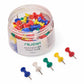 NUOVI Push Pins (100pcs, Multicolor)