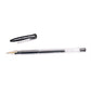 uni-ball Signo UM-100 0.7mm Gel Pen, Black Ink, Pack of 6