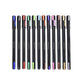 Pentonic Multicolor Gel Pen With Hard Box Case (0.6 mm 1.0 mm, 12 Pcs Set), Pack Of 1