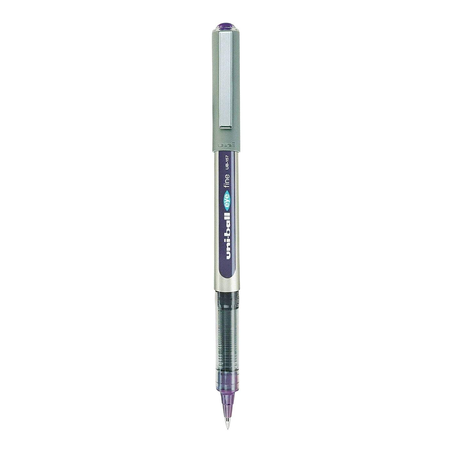 uni-ball Eye UB157 0.7mm Roller Ball Pen (Blue, Green, Pink, Violet & Wine Red Ink, Pack of 5)