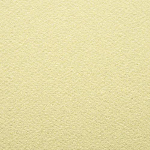 PaperPep Colorissimi 220GSM Card Stock A4 Camoscio (Pastel Yellow) Unicolor 15 Sheets