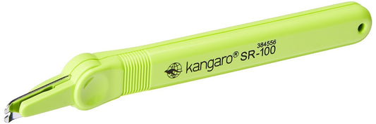 Kangaro Desk Essentials SR-100 Staple Remover | Pen Style | Suitable for 20 Sheets | Removes Staples No.10, 24/6, 26/6, B8 (1/4'') | Pack of 10 | Color May Vary