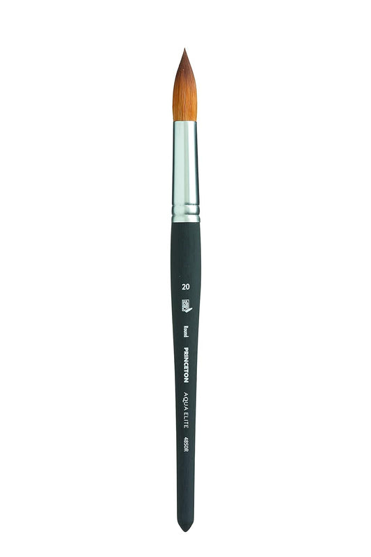Princeton Aqua Elite Short Handle Round Paint Brush, Size No 20, Multicolour, Pack Of 1