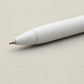 UniBall One Umn S 0.5 Mm Retractable Gel Pen - White Body Black Ink
