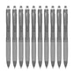 Pentonic B-RT Shades 0.7 mm Ball Point Pen Box Pack(Black Ink, Pack of 10)