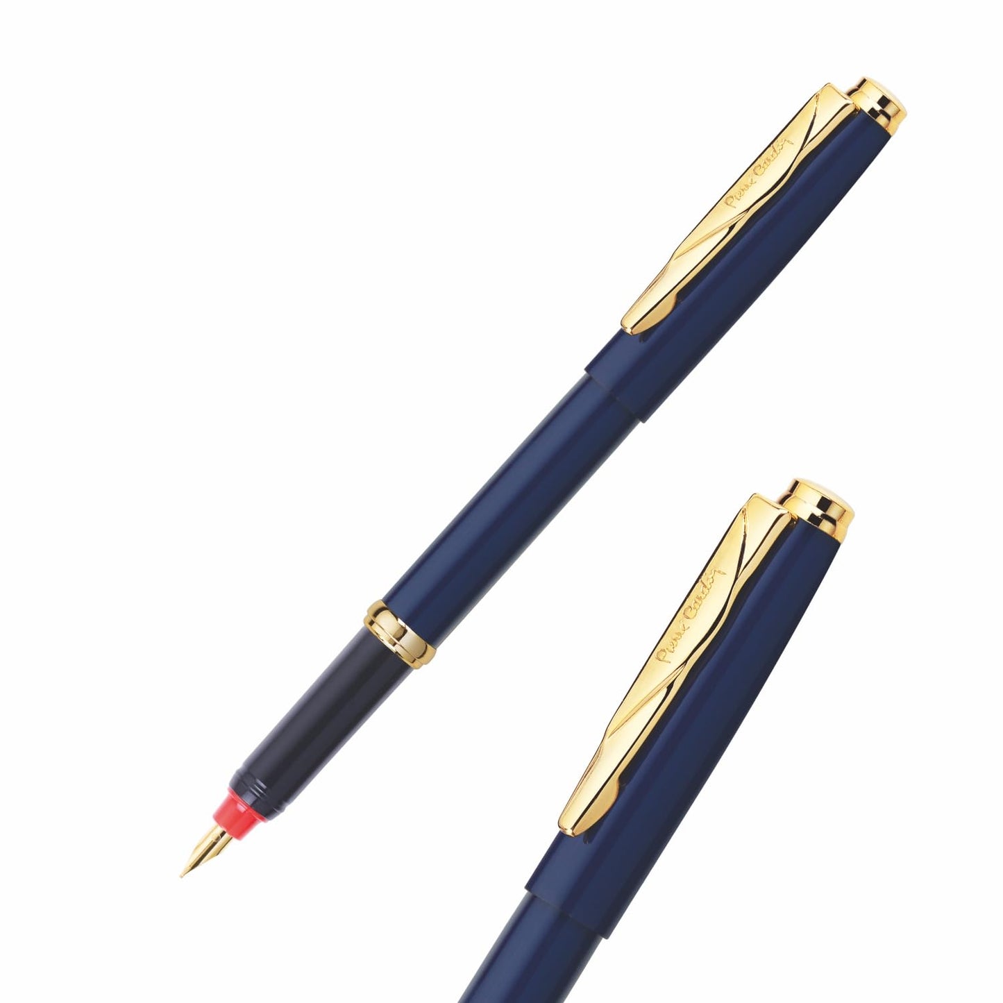 Pierre Cardin Momento Fountain Pen, Free Ink Catridges & Ink Converter, Blue Ink, Pack of 1