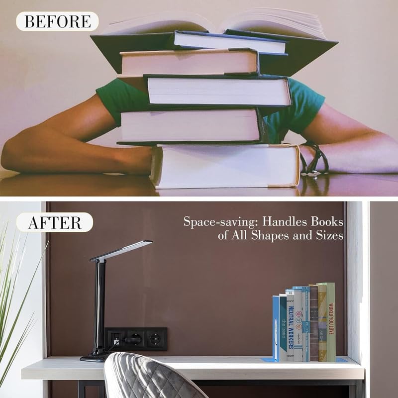 NUOVI Bookend (8.5 inch, Black)