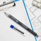 uni-ball Kuru Toga M5-450T 0.5mm Mechanical Pencil, Smokey Black Body, Pack of 1