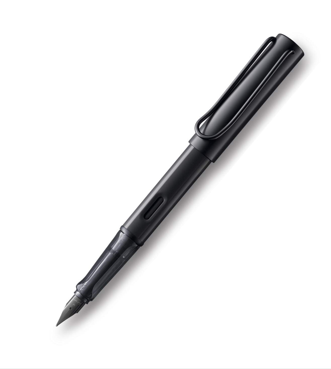 LAMY 4000528 Al- Star Black Body Medium Tip Blue Ink Fountain Pen