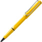 LAMY 4001112 Safari Yellow Body Medium Tip Black Ink Roller Ball Pen