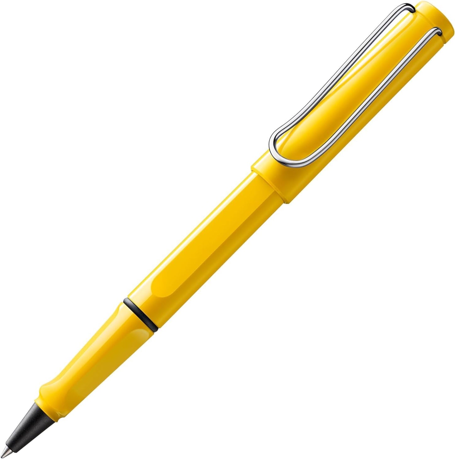 LAMY 4001112 Safari Yellow Body Medium Tip Black Ink Roller Ball Pen