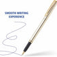 Pierre Cardin Golden Eye Copper & Nickle Finish Exclusive Metal Roller Ball Pen, Blue Ink, Pack of 1