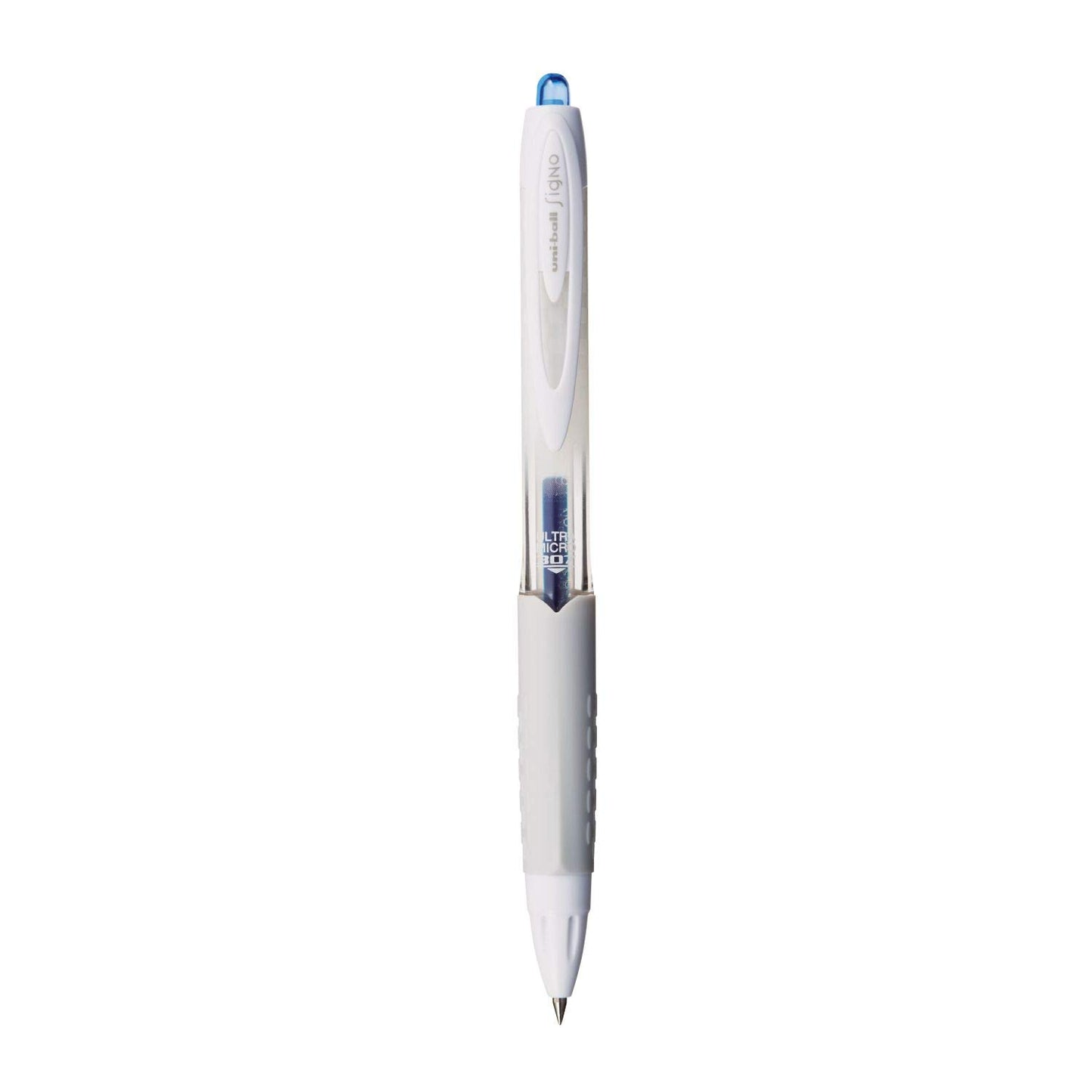uni-ball Signo UMN307 Gel Pen (Blue Ink- Pack Of 1)- White Body