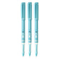 Hauser Inx XO Liquid Ink Fountain Pen Blister Pack, Blue Ink, Pack of 3