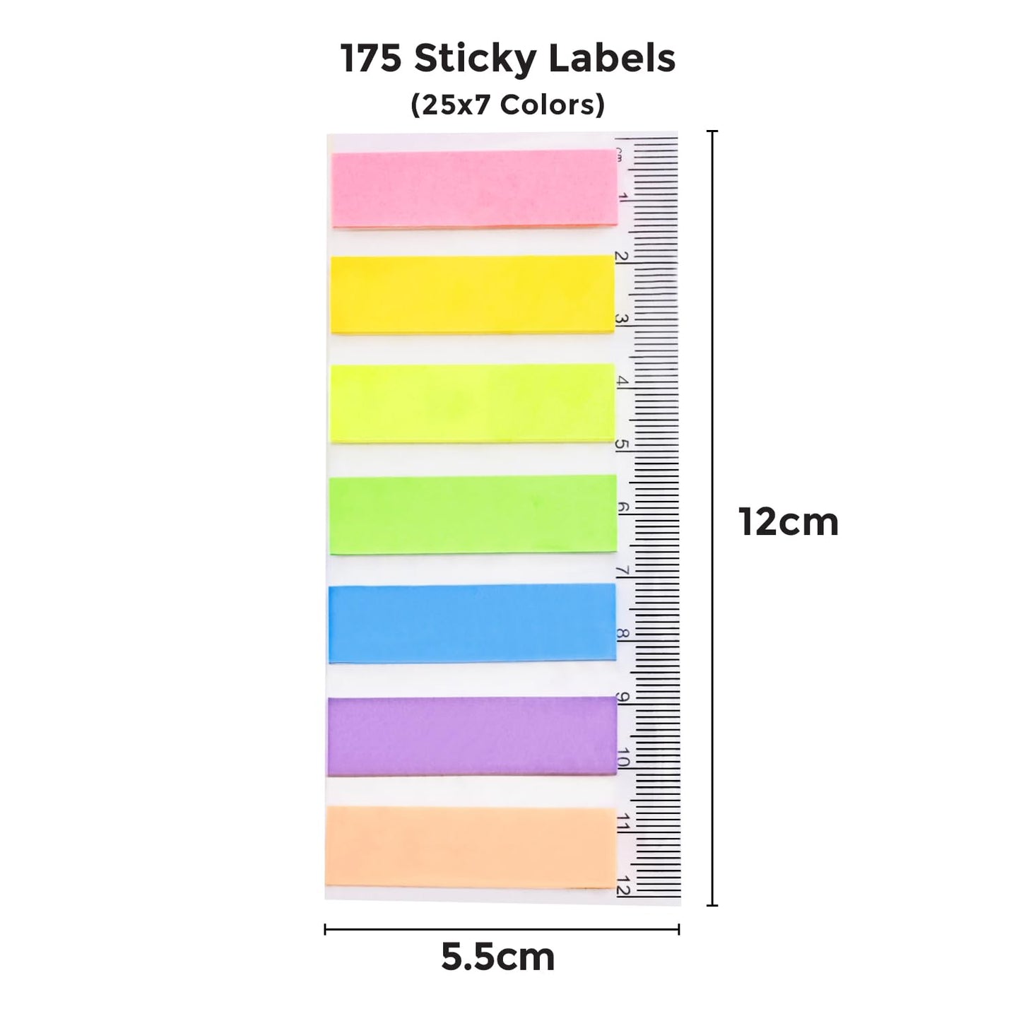 NUOVI Index Tab (Set of 2, Multicolor)