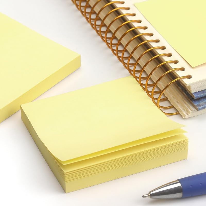 NUOVI Sticky Notes (Set of 3, Yellow)