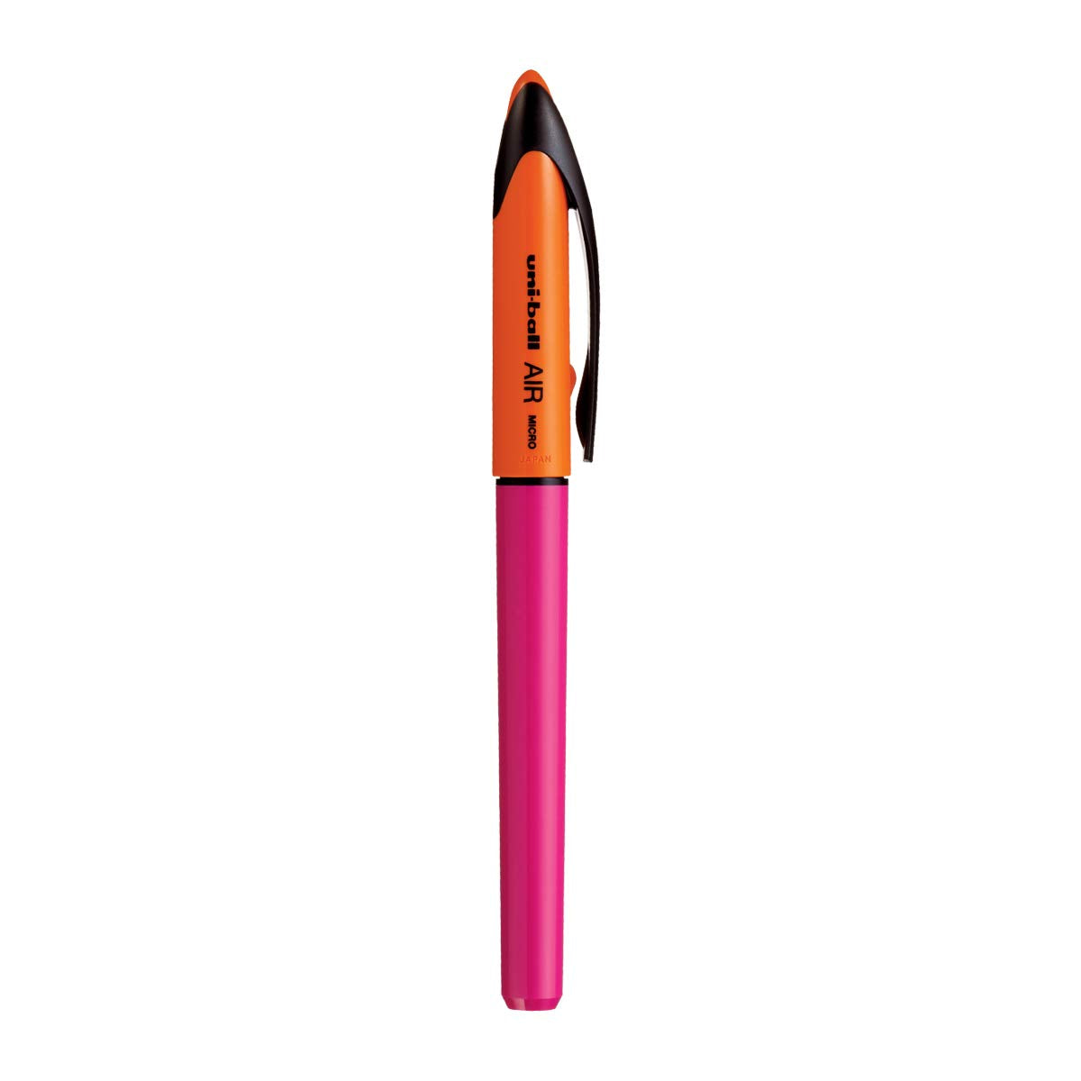 uni-ball Air UBA188ELM 0.5mm Roller Ball Pen, Pink Body- Black Ink, Pack of 1