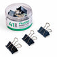 NUOVI 41mm Binder Clips (12pcs, Black)
