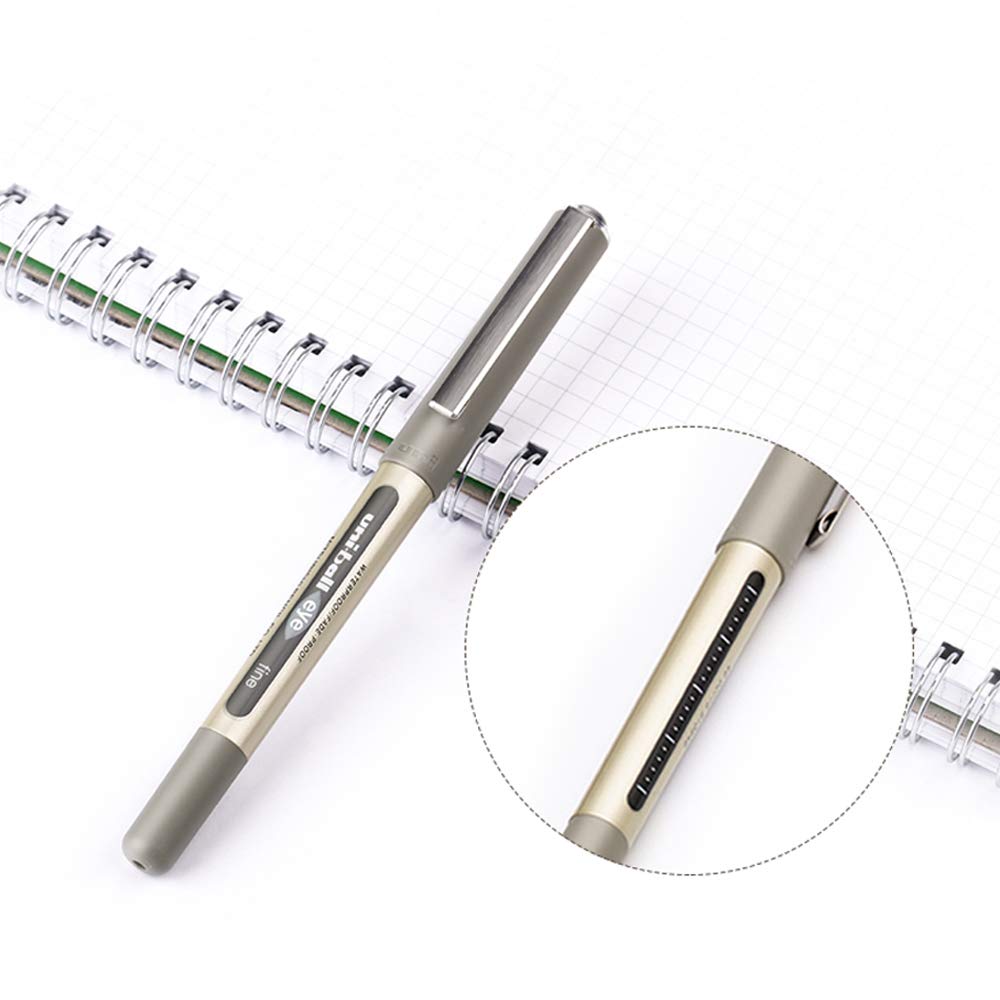 uni-ball Eye UB157 0.7mm Roller Ball Pen, Green Ink, Pack of 1