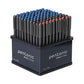 Pentonic 0.7mm Multicolor Ball Pen Tumbler, 60 Pcs Blue Ink+30 Pcs Black Ink+10 Pcs Red Ink(Pack of 100)