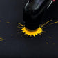 uni-ball Posca MOPR PCM-22 Multi Surface 3-19 mm Round Tip Paint Marker,Black Ink, Pack of 1