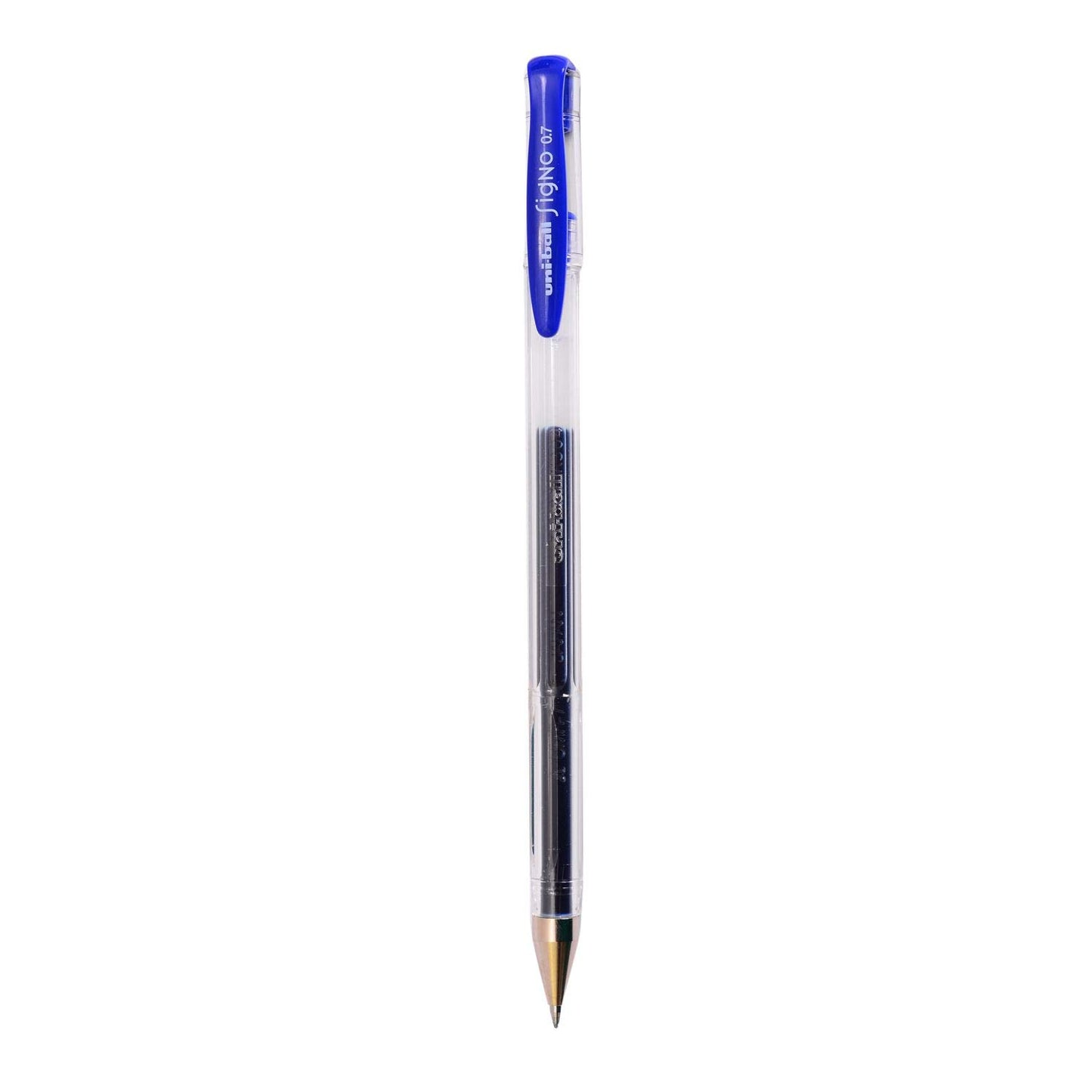 uni-ball Signo UM-100 0.7mm Gel Pen, Blue Ink, Pack of 1