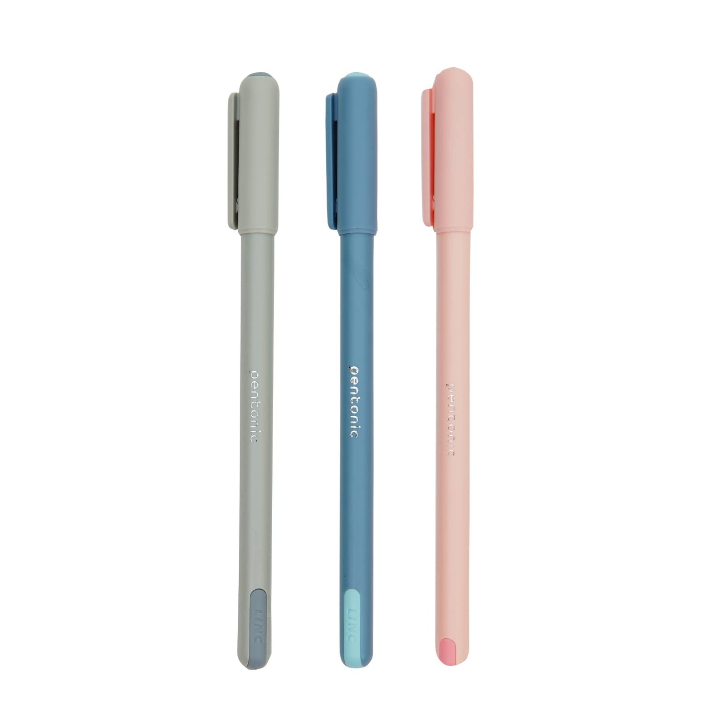 Pentonic Frost 0.7mm Ball Point Pen Tumbler Pack (70 Blue, 20 Black & 10 Red Ink Pens)