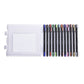 Pentonic Multicolor Gel Pen With Hard Box Case (0.6 mm 1.0 mm, 12 Pcs Set), Pack Of 1