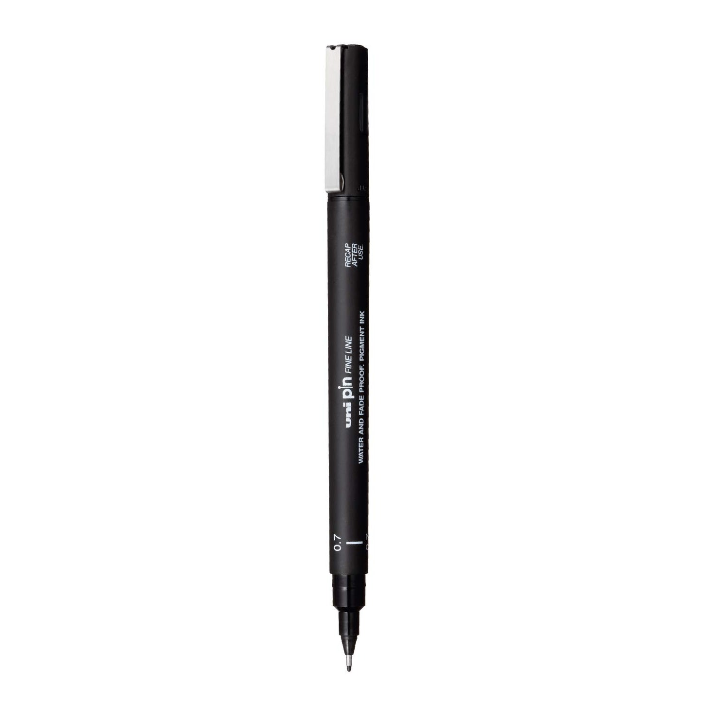 uni-ball PIN-200 0.7mm Fineliner Drawing Pen, Black Ink, Pack of 1
