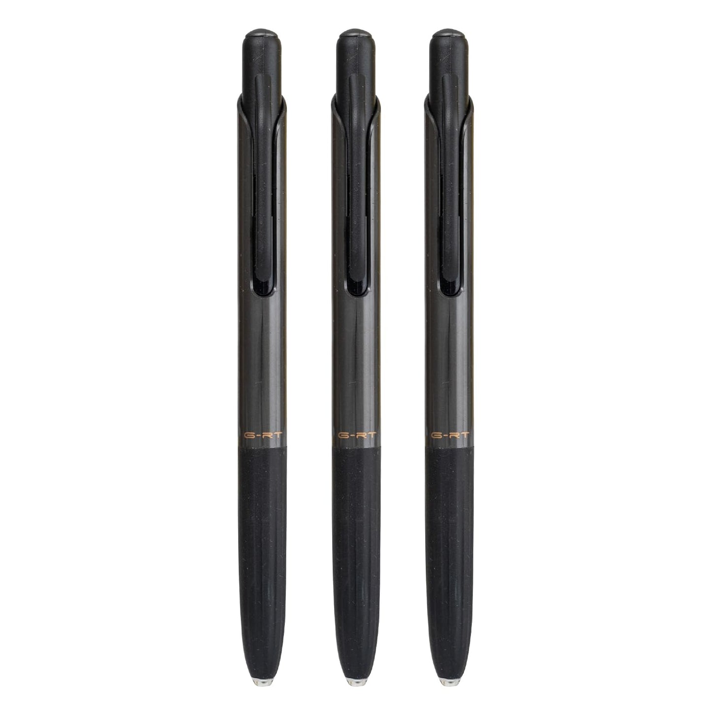 Linc Pentonic G-RT Gel Pen Blister Pack (0.7 mm, Black Ink, Pack of 3)