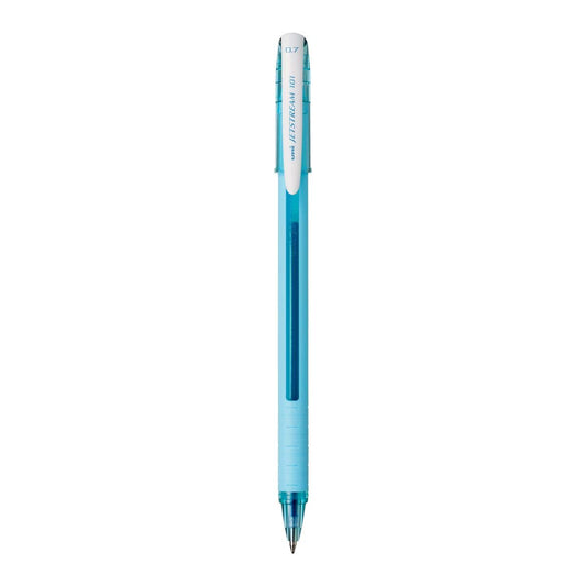 uni-ball Jetstream SX-101FL Roller Ball Pen (Sky Blue Body- Blue Ink- Pack of 1)