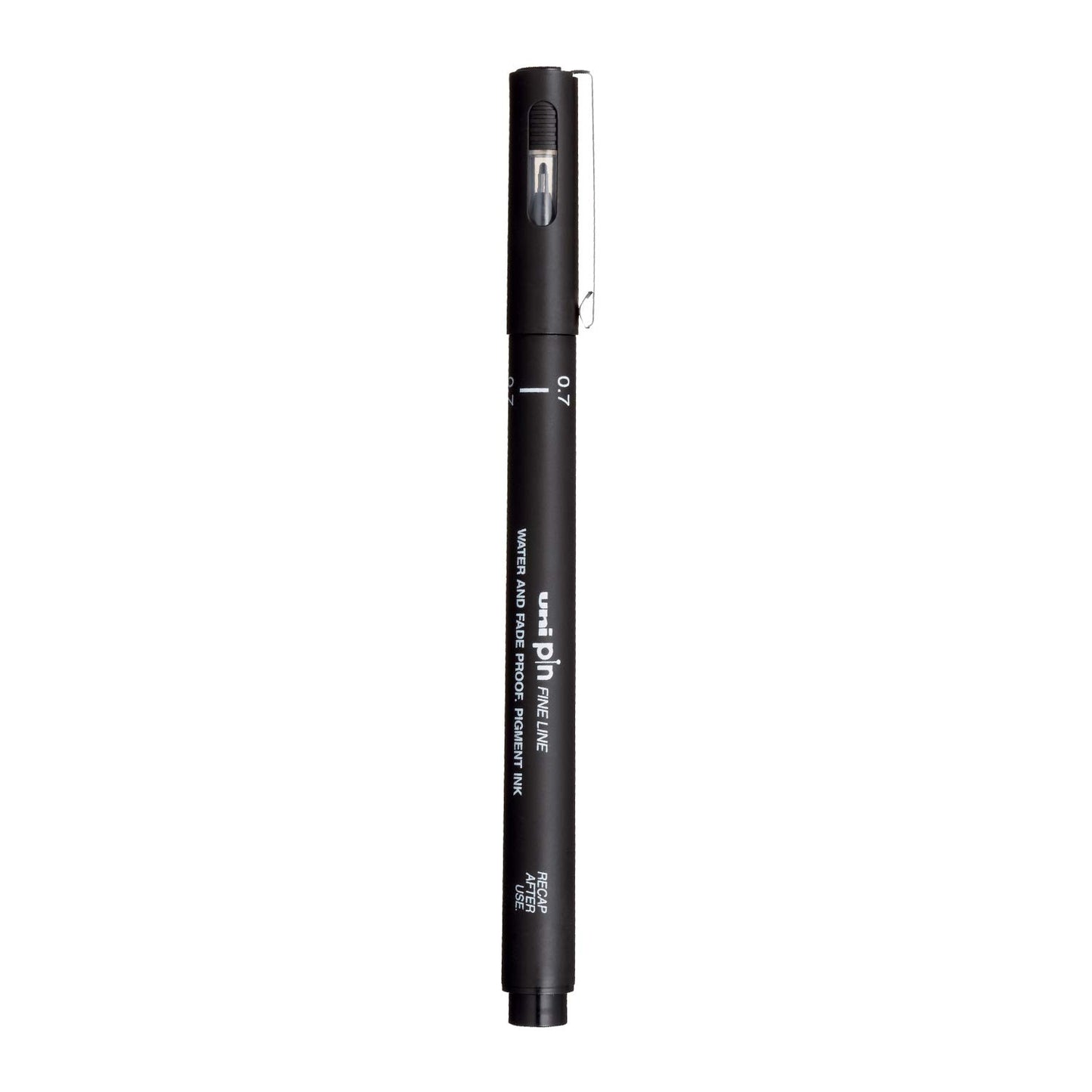 uni-ball PIN-200 0.7mm Fineliner Drawing Pen, Black Ink, Pack of 1