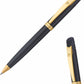 Pierre Cardin Black Beauty Exclusive Metal Ball Pen, Blue Ink, Pack of 1