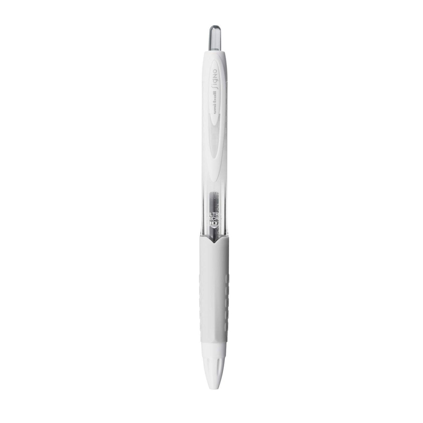 uni-ball Signo UMN307 Gel Pen (Black Ink- Pack Of 1)- White Body