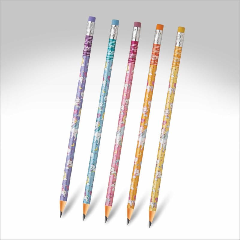 Flair Unicorn Kit Of Pencils- Multicolor