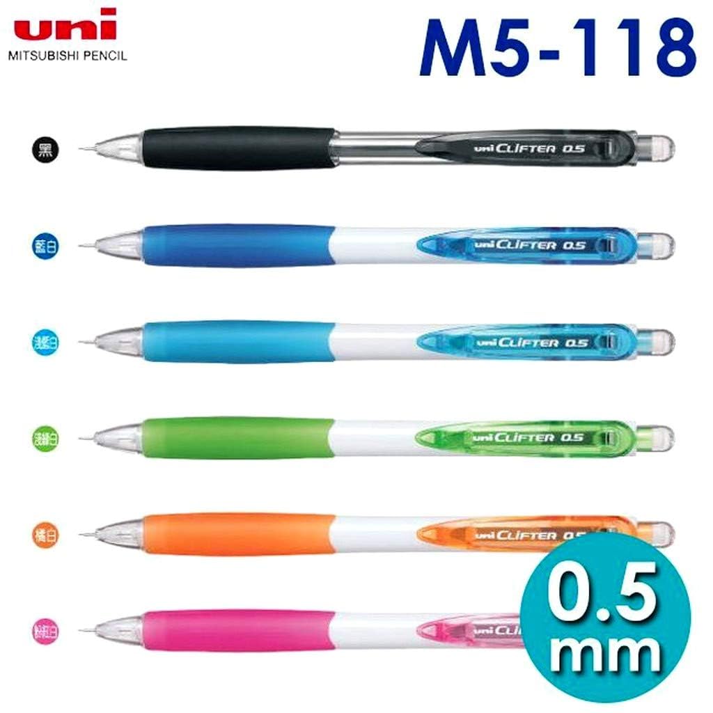 uni-ball Clifter M5-118 Mechanical Pencil, 0.5mm (Body Color May Vary), Pack of 1