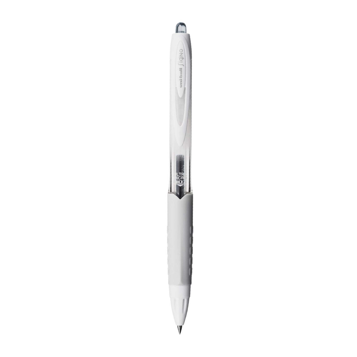 uni-ball Signo UMN307 Gel Pen (Black Ink- Pack Of 1)- White Body