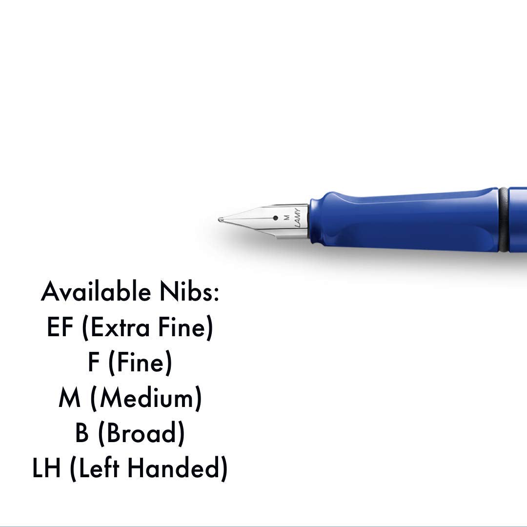 LAMY 4000202 Safari Umbra Body Fine Tip Blue Ink Fountain Pen