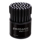 Pentonic Ball Pen Tumbler (Black Ink, Pack of 50 Pens)