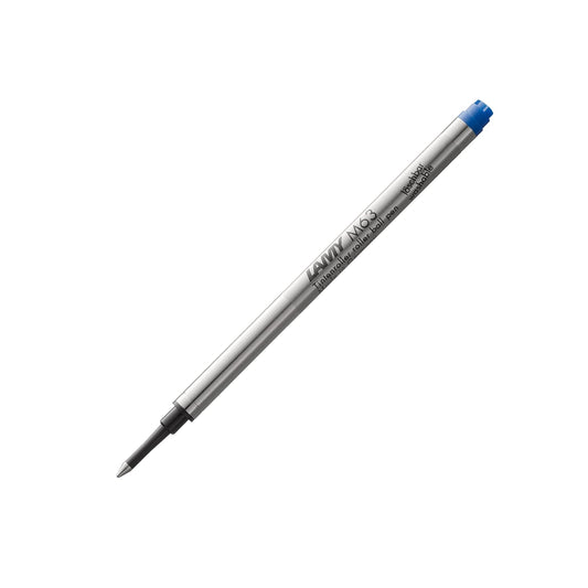 LAMY 1618560 M63 Medium Tip Blue Ink Roller Pen Refill