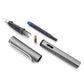 Lamy Al-Star Medium Tip Fountain Pen With Converter Z 28 - Blue Ink, Pack of 1