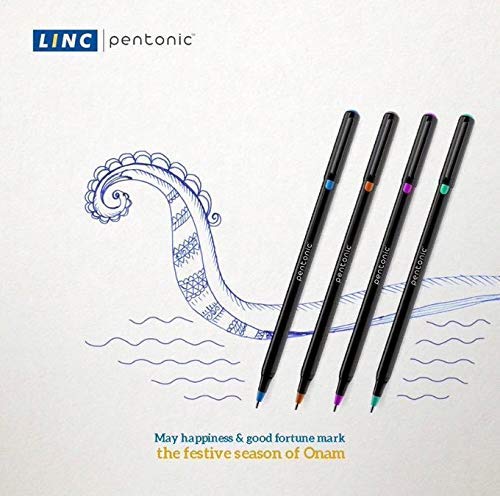 Pentonic 10 Pcs Multicolor 0.7mm Ball Pen Blister Pack, Pack Of 1