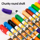 Deli EC211-12 Gel Crayon Set (Set of 1, Multicolor)