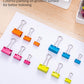 Deli W8560 Color Binder Clips 24 Pcs (Multicolor, Pack of 1)