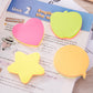 Deli WA03202 Shape Sticky Notes, 3"  3", 420sheets (Pack of 1, Color May Vary)
